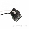 Wason TK2 USB充電式自転車ライトパワフルな自転車フロントヘッドライト男性のための簡単なインストール
